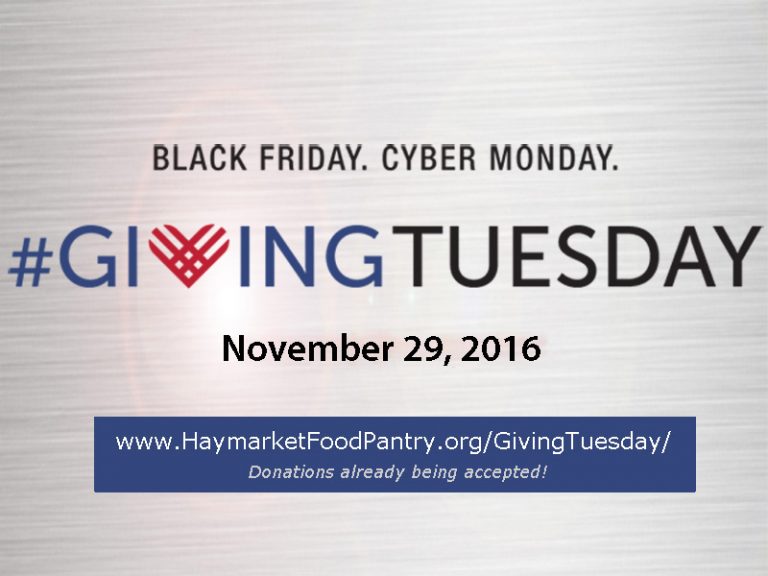 Support the Food Pantry on #GivingTuesday