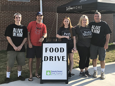 Park Valley Church Food Drive Feature Photo